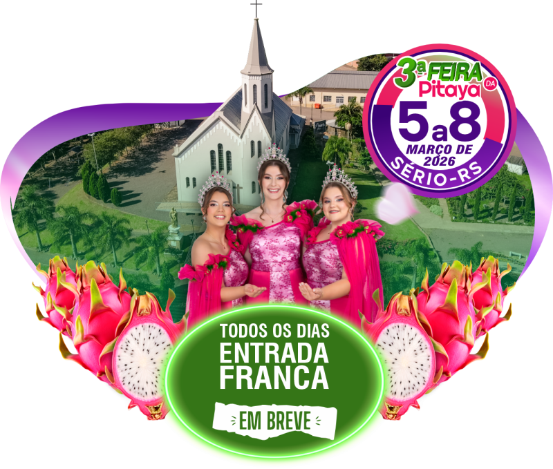 3ª Feira da Pitaya já movimenta Sério e promete edição histórica