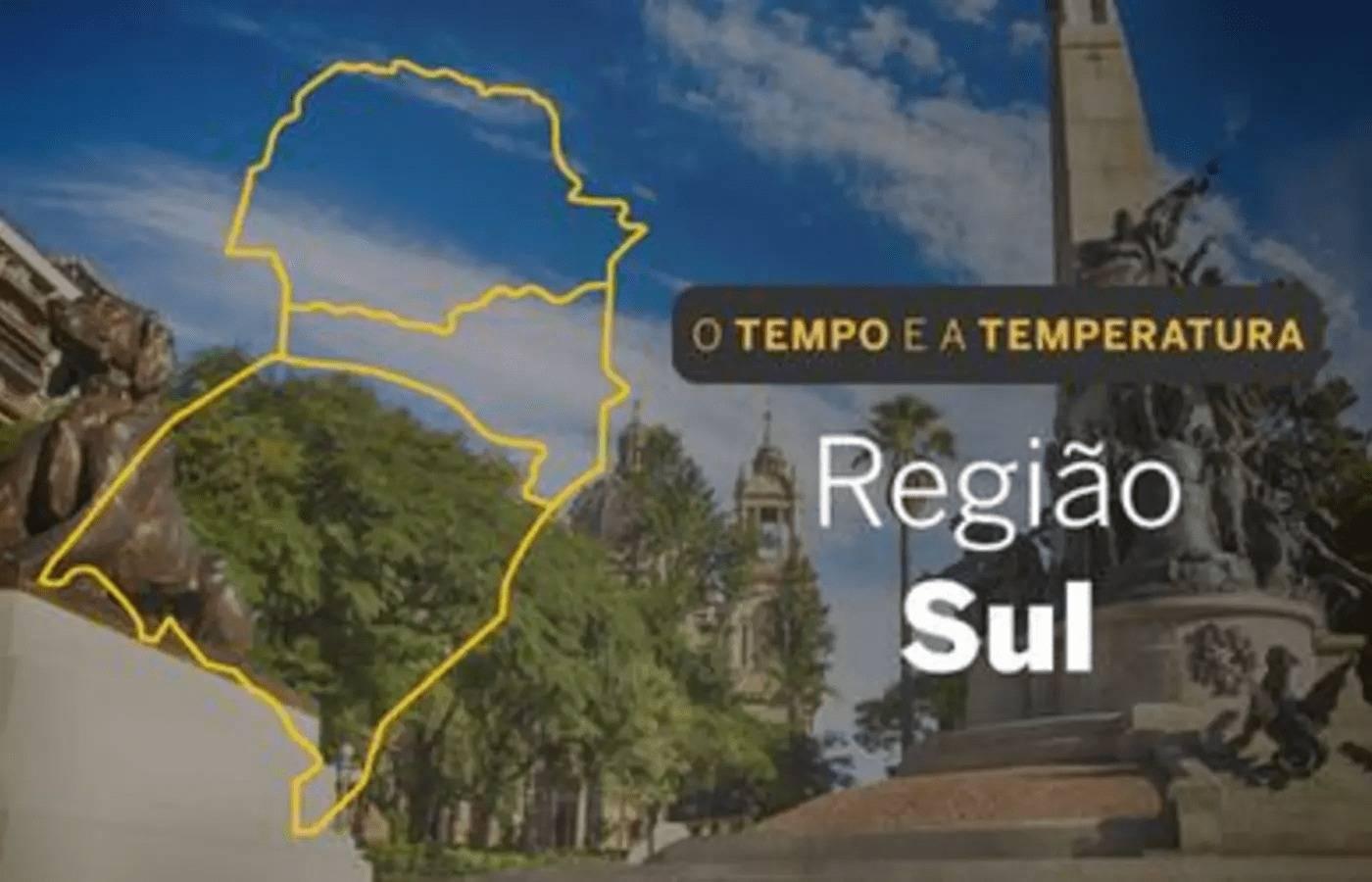 PREVISÃO DO TEMPO: Poucas nuvens e chuvas intensas ao norte para a Região Sul neste domingo (8)