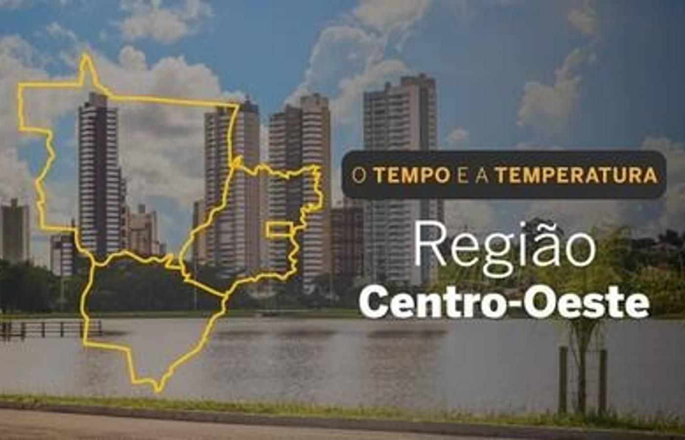 PREVISÃO DO TEMPO: terça-feira (3) de chuvas intensas e trovoadas no Centro-Oeste
