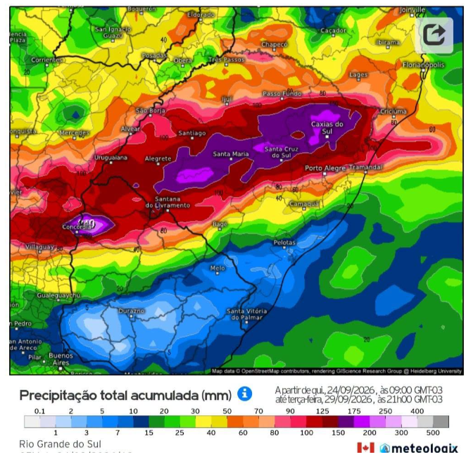 Mapa do Clima