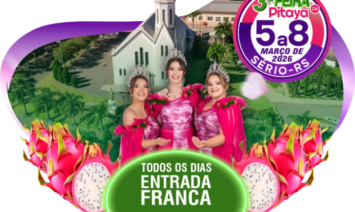3ª Feira da Pitaya já movimenta Sério e promete edição histórica